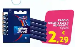 Conad RASOIO GILLETTE BLUE II USA&GETTA offerta