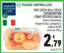 Conad Pere Coscia della Sicilia offerta