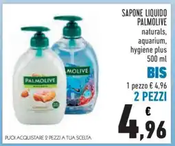 Conad Sapone Liquido Palmolive offerta