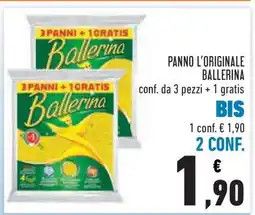 Conad PANNO L'ORIGINALE BALLERINA offerta