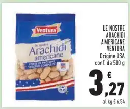 Conad Le Nostre Arachidi Americane Ventura offerta
