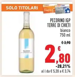 Conad PECORINO IGP TERRE DI CHIETI offerta