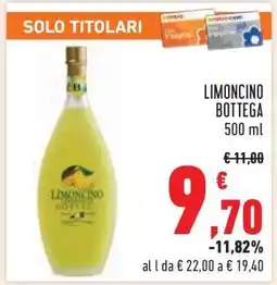 Conad Limoncino Bottega offerta