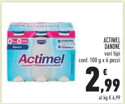Conad ACTIMEL DANONE offerta