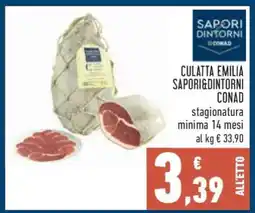 Conad Culatta Emilia Sapori&Dintorni Conad offerta