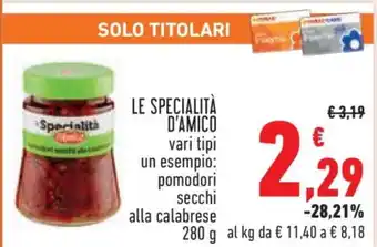 Conad Le Specialità D'Amico offerta