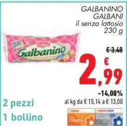 Conad GALBANINO GALBANI offerta