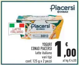 Conad YOGURT CONAD PIACERSI offerta