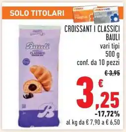 Conad CROISSANT I CLASSICI BAULI offerta