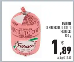 Conad PALLINA DI PROSCIUTTO COTTO FIORUCCI offerta