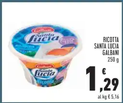 Conad RICOTTA SANTA LUCIA GALBANI offerta