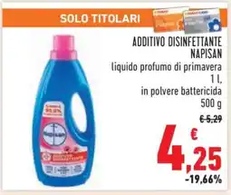 Conad Additivo Disinfettante Napisan offerta