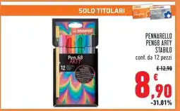 Conad PENNARELLO PEN68 ARTY STABILO offerta