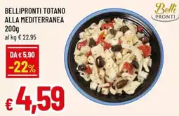 Famila Bellipronti totano alla mediterranea offerta