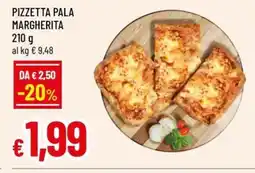 Famila Pizzetta pala margherita offerta