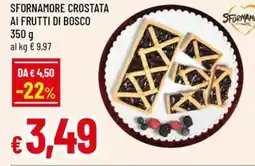 Famila Sfornamore crostata ai frutti di bosco offerta