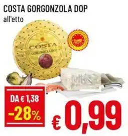 Famila Costa gorgonzola dop all'etto offerta