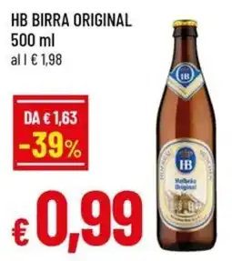 Famila HB birra original offerta