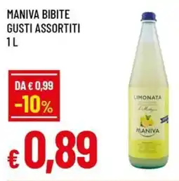Famila Maniva bibite gusti assortiti offerta