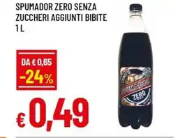 Famila Spumador zero senza zuccheri aggiunti bibite offerta