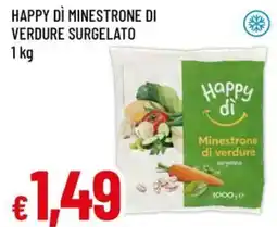 Famila Happy dì minestrone di verdure surgelato offerta