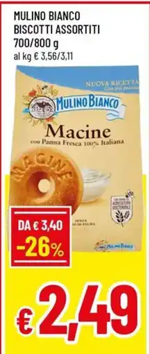 Famila Mulino bianco biscotti assortiti offerta
