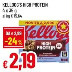 Famila Kellogg's high protein offerta