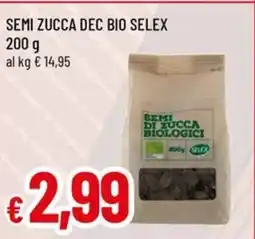 Famila Semi zucca dec bio selex offerta