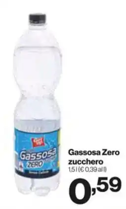 In'S Mercato Gassosa Zero zucchero offerta