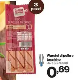 In'S Mercato Wurstel di pollo e tacchino offerta