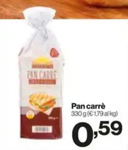In'S Mercato Pan carrè offerta