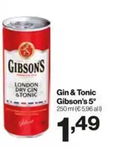 In'S Mercato Gin & Tonic Gibson's 5° offerta