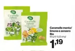 In'S Mercato Caramelle menta/ limone e zenzero Bio offerta