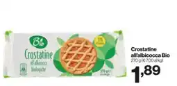 In'S Mercato Crostatine all'albicocca Bio offerta