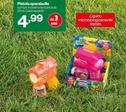 In'S Mercato Pistola sparabolle offerta