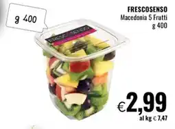 Famila Market FRESCOSENSO Macedonia 5 Frutti offerta