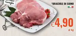 Famila Market Braciole di suino offerta