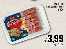 Famila Market MARTINI Mini Spiedini Pollo offerta