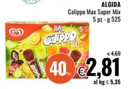 Famila Market ALGIDA Calippo Max Super Mix offerta