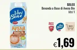 Famila Market SELEX Bevanda a Base di Avena Bio offerta
