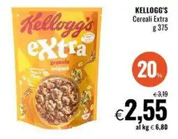 Famila Market KELLOGG'S Cereali Extra offerta