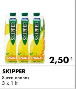 Iper Tosano SKIPPER Succo ananas offerta