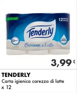 Iper Tosano TENDERLY Carta igienica carezza di latte offerta