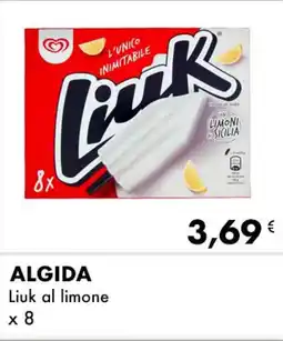 Iper Tosano ALGIDA Liuk al limone offerta