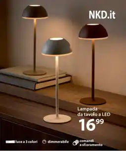 NKD Lampada da tavolo a LED offerta