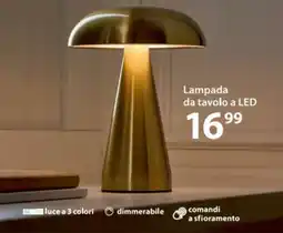 NKD Lampada da tavolo a LED offerta