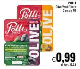 Famila Market POLLI Olive Verdi/ Nere offerta