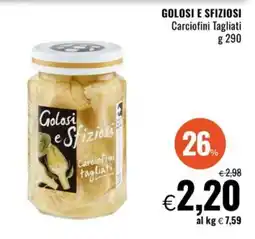 Famila Market GOLOSI E SFIZIOSI Carciofini Tagliati offerta
