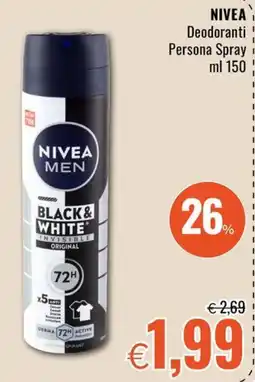 Famila Market NIVEA Deodoranti¦ Persona Spray offerta