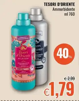Famila Market TESORI D'ORIENTE Ammorbidente offerta